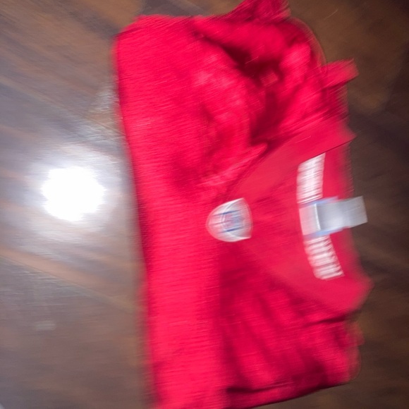 TB12 Patriots NFL Red Jersey with Blue Stripes - Picture 3 of 3